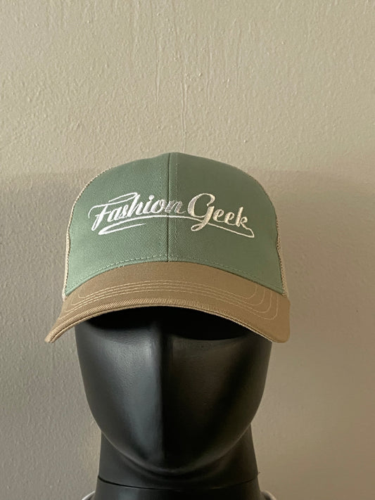 Fashion Geek Script baseball caps