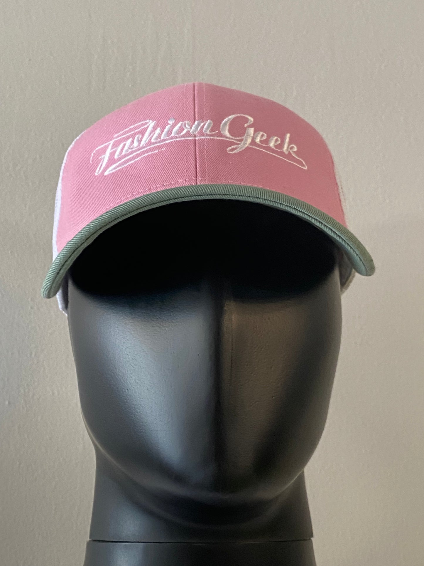 Fashion Geek Script baseball caps