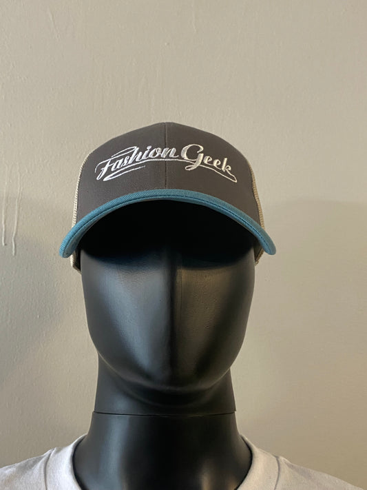 Fashion Geek Script baseball caps