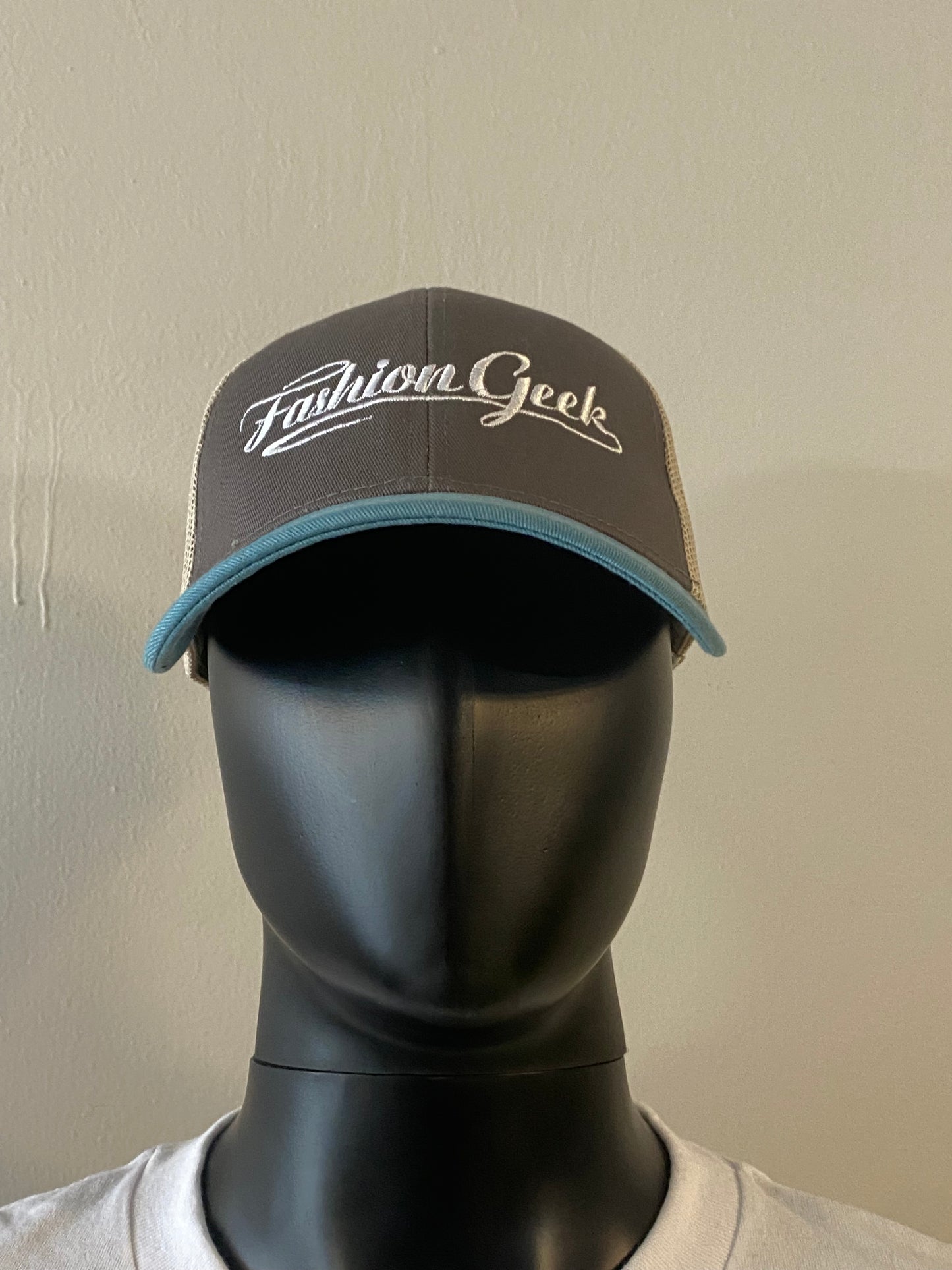 Fashion Geek Script baseball caps
