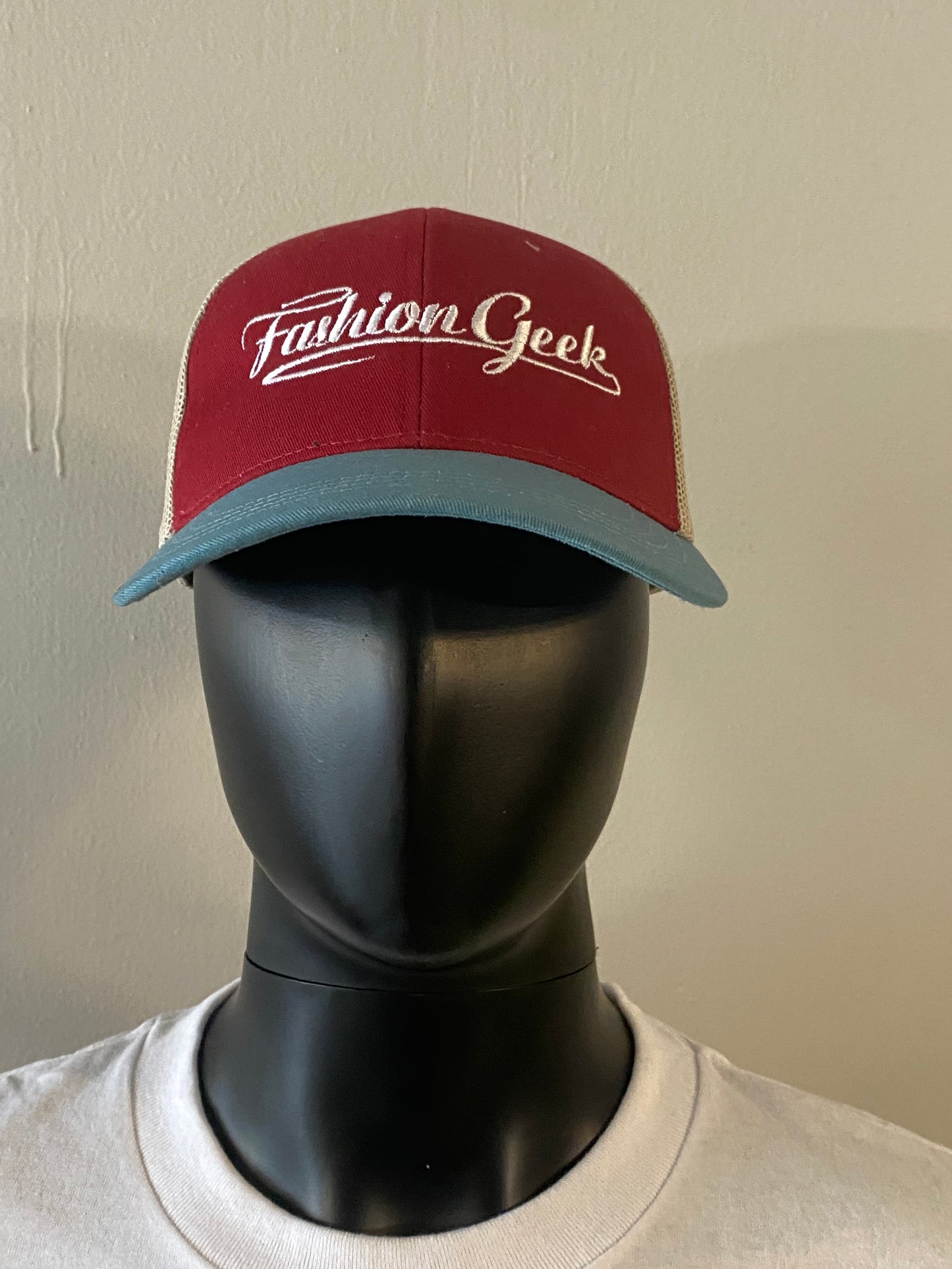 Fashion Geek Script baseball caps