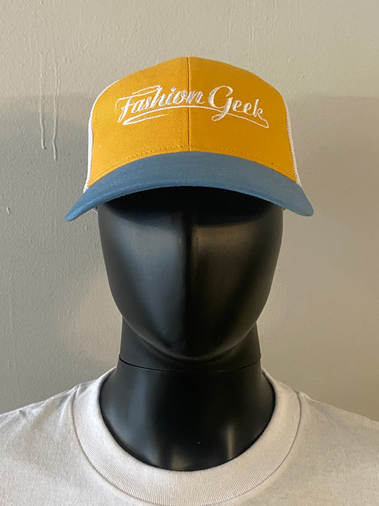 Fashion Geek Script baseball caps