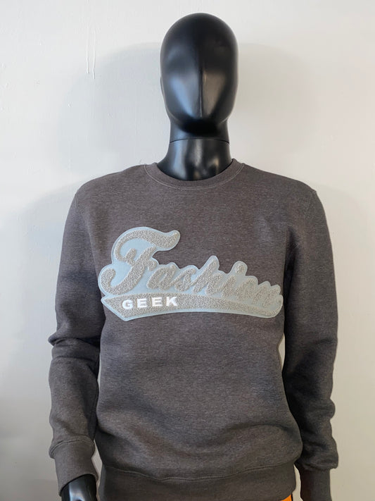 Fashion Geek Chenille crewneck