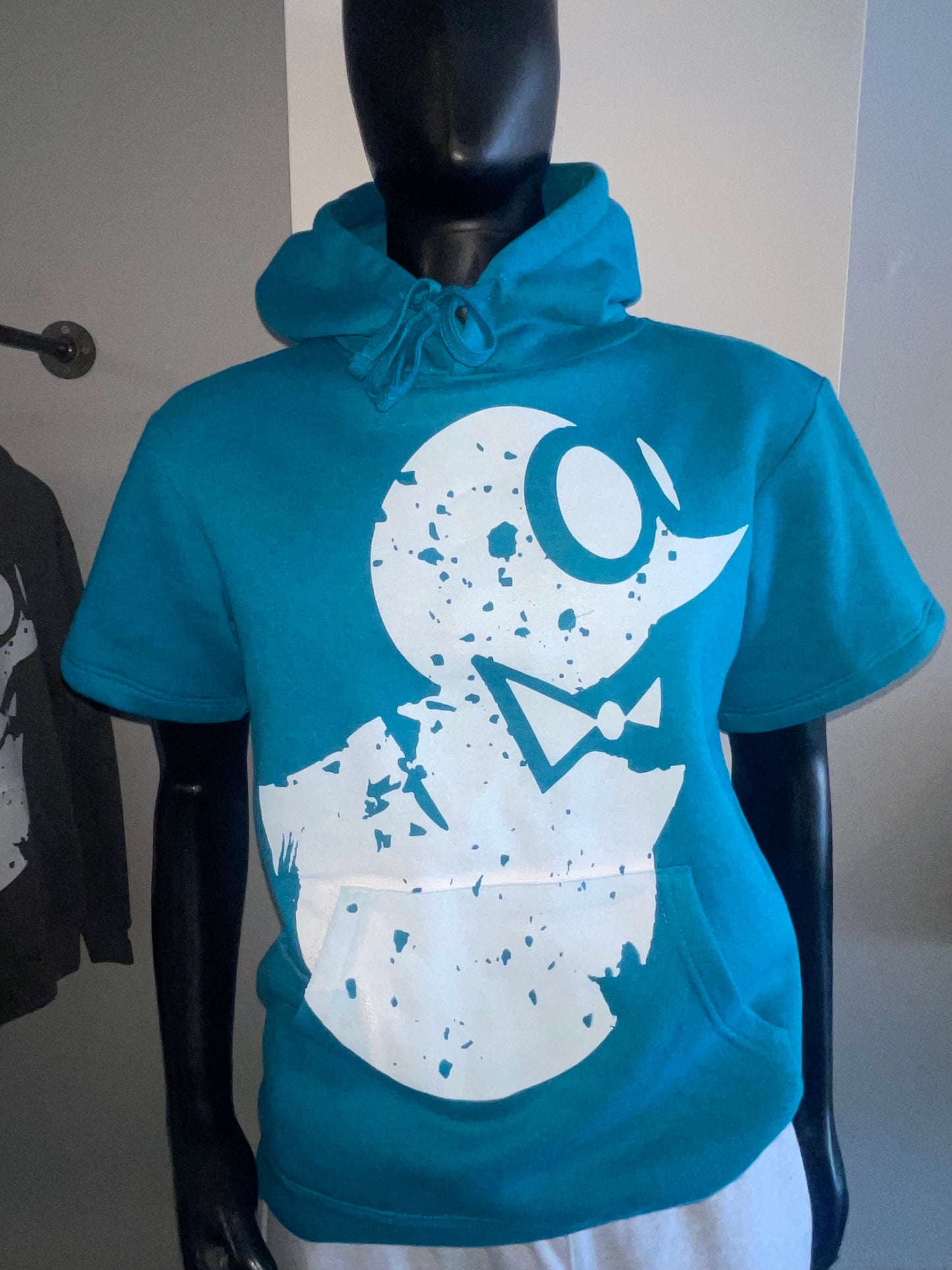 jumbo duck sleeveless hoodie